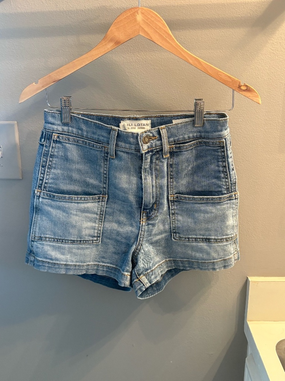 Nili Lotan Livie Denim Shorts